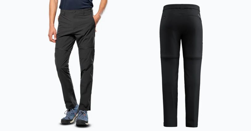 Męskie spodnie trekkingowe z odpinanymi nogawkami Salewa Puez Talveno Dst 2/1 