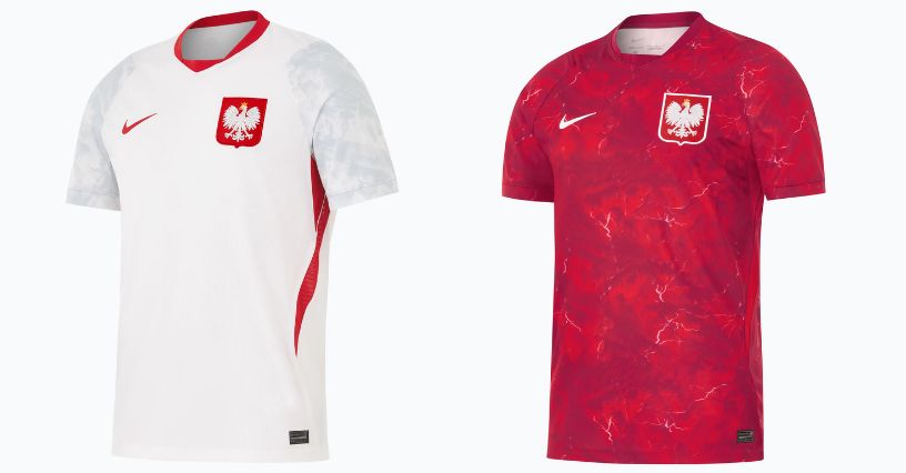 Męskie koszulki reprezentacji Polski domowa i wyjazdowa Nike Dri-Fit 2026 