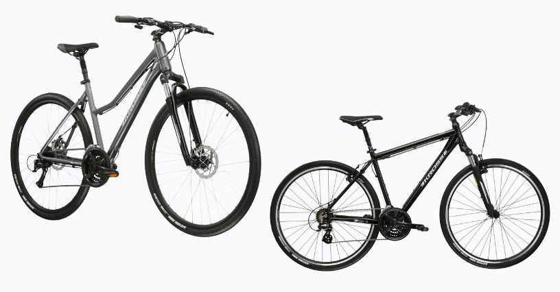 Damski i męski rower miejski KROSS Move