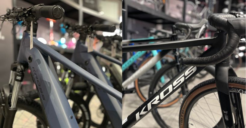 Rowery KROSS w sklepie stacjonarnym Sportano