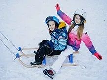 Kurtki narciarskie i snowboardowe dziecięce
