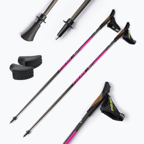 Kije nordic walking Fizan Runner 2021 pink