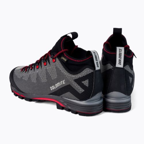 Buty wysokogórskie męskie Dolomite Veloce GTX pewter grey/fiery red