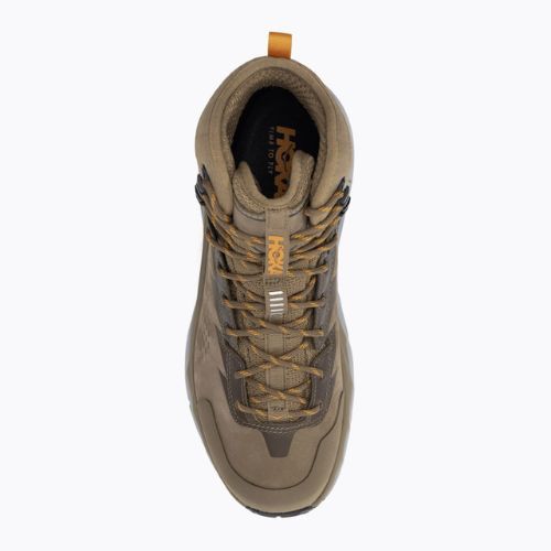 Buty trekkingowe męskie HOKA Kaha GTX otter/persimmon