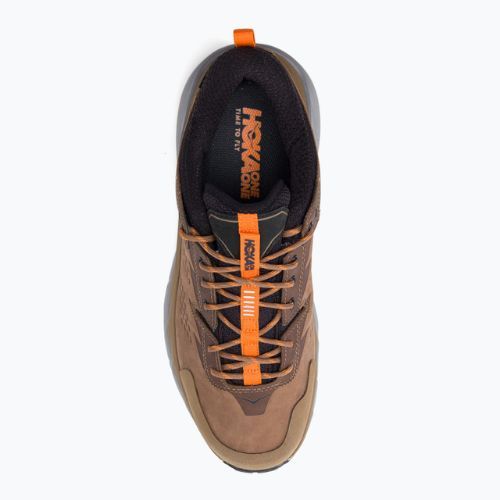 Buty trekkingowe męskie HOKA Kaha Low GTX otter/persimmon