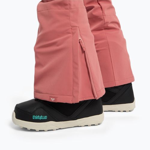 Spodnie snowboardowe damskie ROXY Creek dusty rose