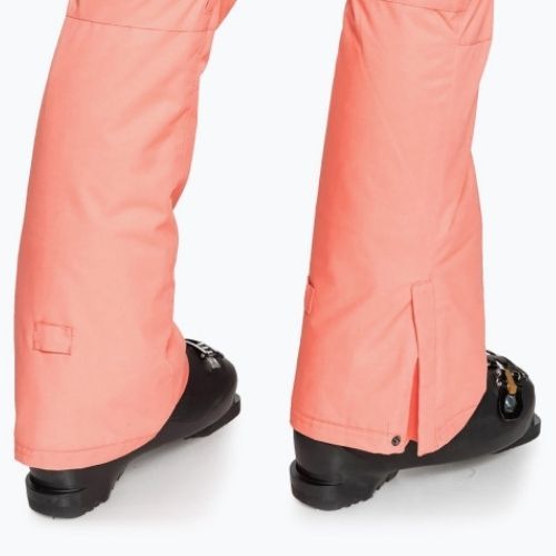Spodnie snowboardowe damskie ROXY Backyard fusion coral