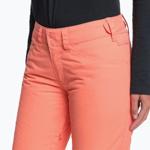 Spodnie snowboardowe damskie ROXY Backyard fusion coral