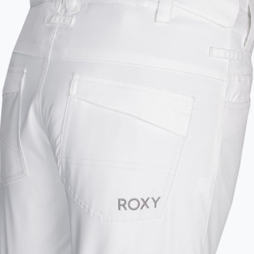 Spodnie snowboardowe damskie ROXY Backyard bright white