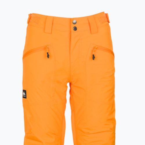 Spodnie snowboardowe dziecięce Quiksilver Boundry flame orange