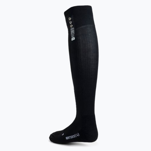 Skarpety narciarskie podgrzewane Lenz Set Of Heat Sock 4.0 Toe Cap + Lithium Pack RCB 1200 black