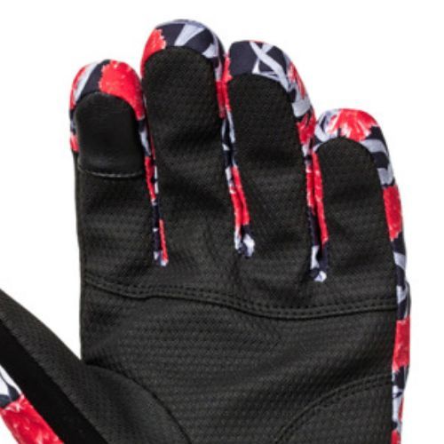 Rękawice snowboardowe damskie ROXY Cynthia Rowley true black/white/red