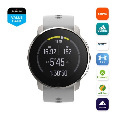 Zegarek Suunto 9 Peak Granite white titanium SS050519000