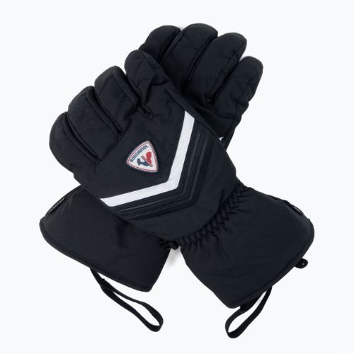 Rękawice narciarskie męskie Rossignol Legend Impr black/white