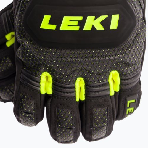 Rękawice narciarskie męskie LEKI Worldcup Race Coach Flex S Gtx czarne 649805301