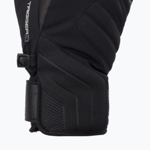 Rękawice narciarskie męskie LEKI Falcon 3D czarne 650803301