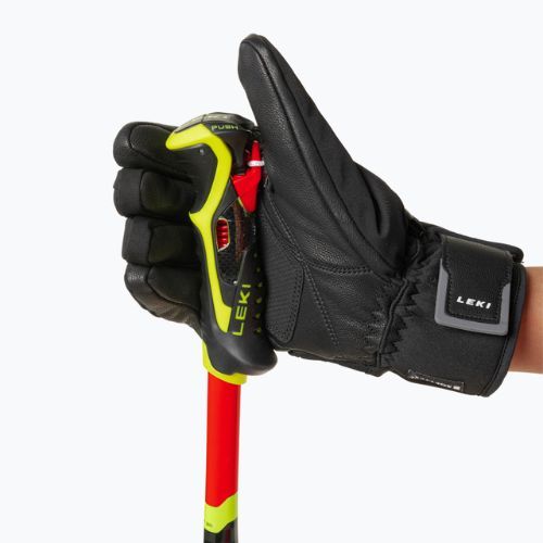 Rękawice narciarskie męskie LEKI Falcon 3D czarne 650803301