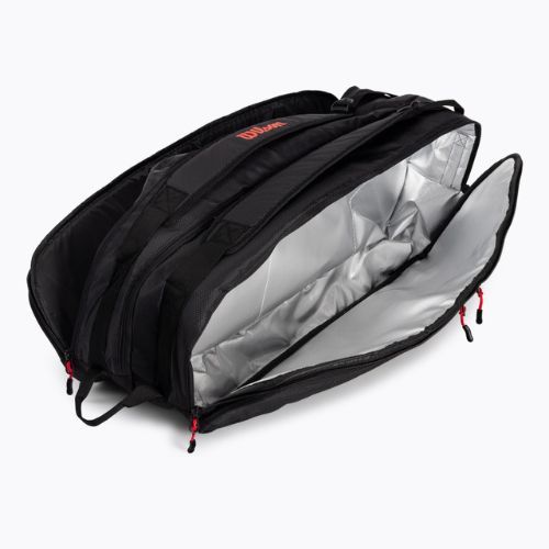 Torba tenisowa Wilson Tour 12Pk red/black