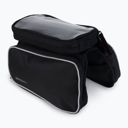 Torba rowerowa na ramę Basil Sport Design Double Frame Bag 1,5 l black