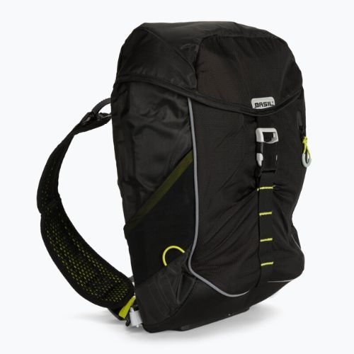 Sakwa rowerowa Basil Miles Daypack 17 l black/lime