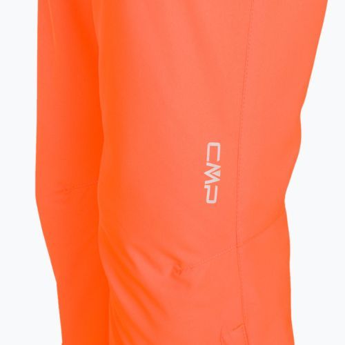 Spodnie narciarskie dziecięce CMP 3W15994 fluo orange