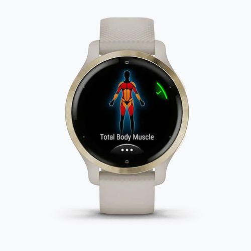 Zegarek Garmin Venu 2S beżowy 010-02429-11