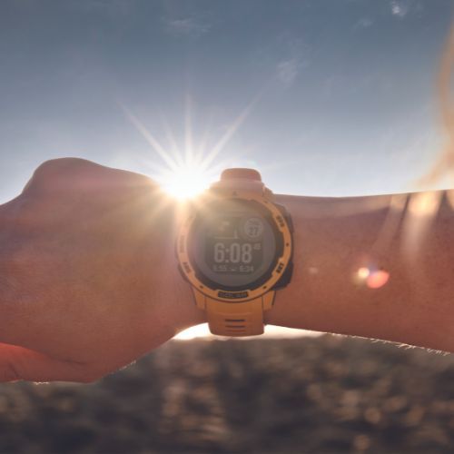 Zegarek Garmin Instinct Solar niebieski 010-02293-01