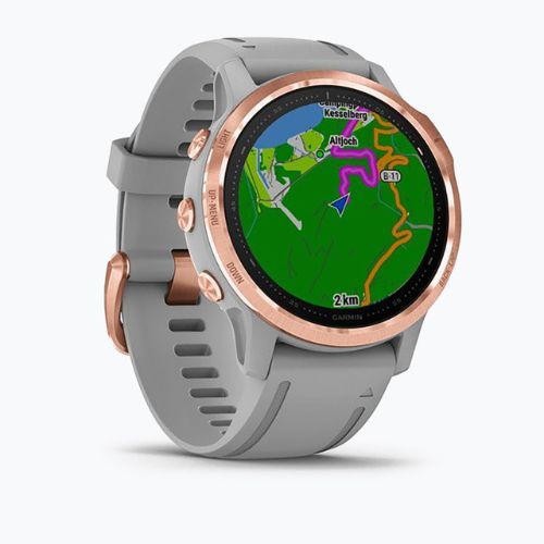 Zegarek Garmin Fenix 6S Sapphire srebrny 010-02159-21