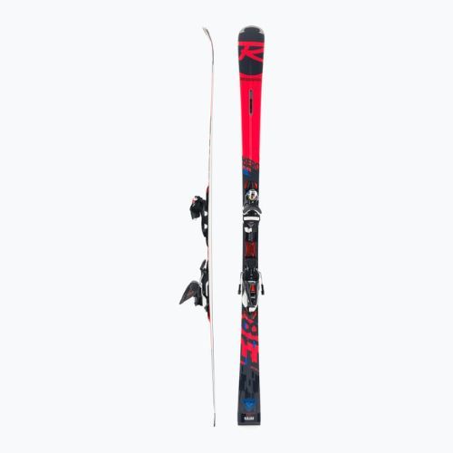 Narty zjazdowe Rossignol Hero Elite LT TI K + wiązania NX12 black/red