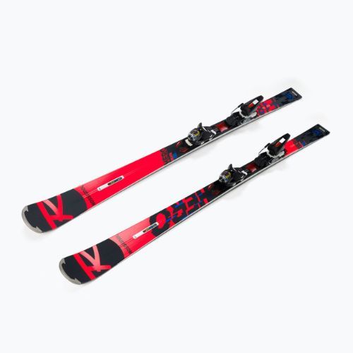 Narty zjazdowe Rossignol Hero Elite LT TI K + wiązania NX12 black/red