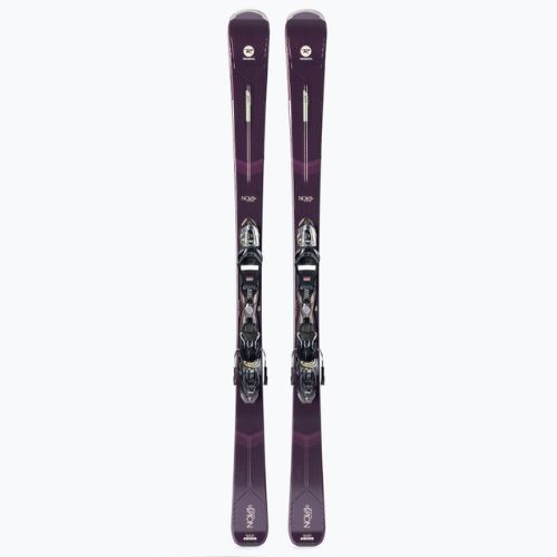 Narty zjazdowe damskie Rossignol Nova 6 + wiązania XP W 11 GW black/gold