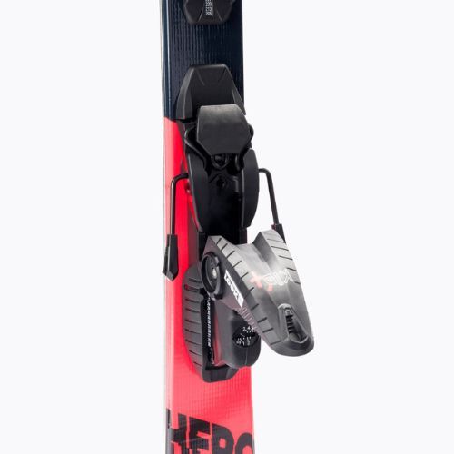 Narty zjazdowe dziecięce Rossignol Hero JR Multi Event + wiązania KID4 black/red