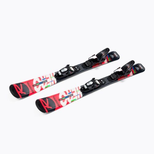 Narty zjazdowe dziecięce Rossignol Hero JR 100-130 + wiązania KID4