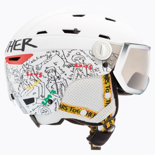 Kask narciarski Rossignol Allspeed Visor Imp Photo JCC grey