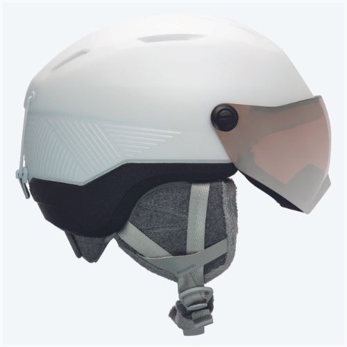 Kask narciarski Rossignol Fit Visor Impacts white/orange/silver