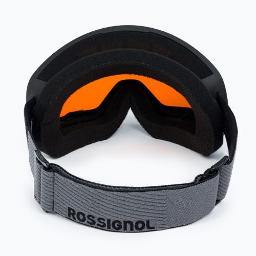 Gogle narciarskie Rossignol Spiral black/orange