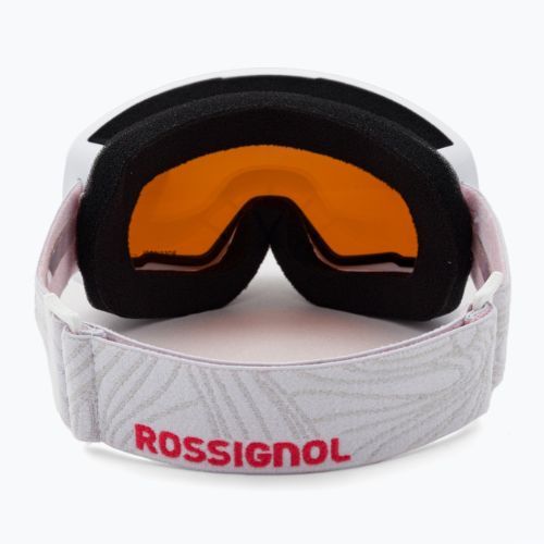 Gogle narciarskie damskie Rossignol Spiral W white/orange