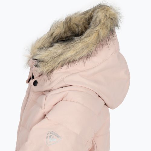 Kurtka narciarska dziecięca Rossignol Girl Polydown powder pink