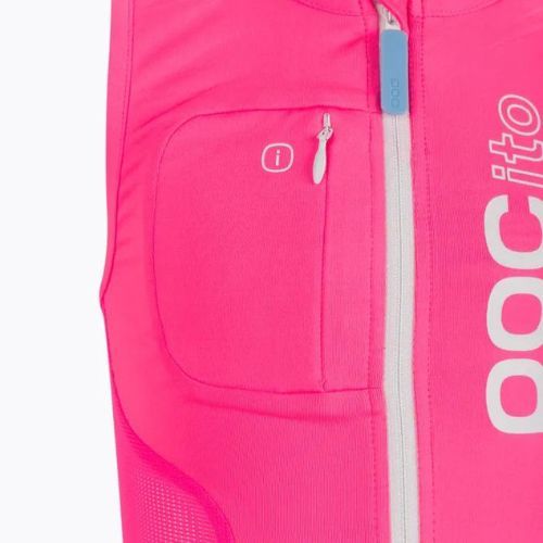 Kamizelka ochronna dziecięca POC POCito VPD Air Vest fluorescent pink