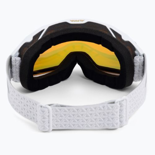 Gogle narciarskie Alpina Nakiska Q-Lite white matt/pink