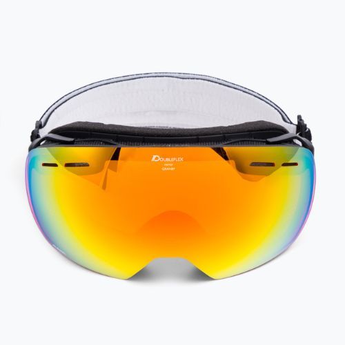Gogle narciarskie Alpina Granby Q-Lite black matt/red sph