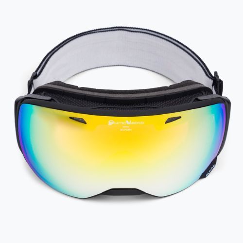 Gogle narciarskie Alpina Big Horn QV black matt/gold sph