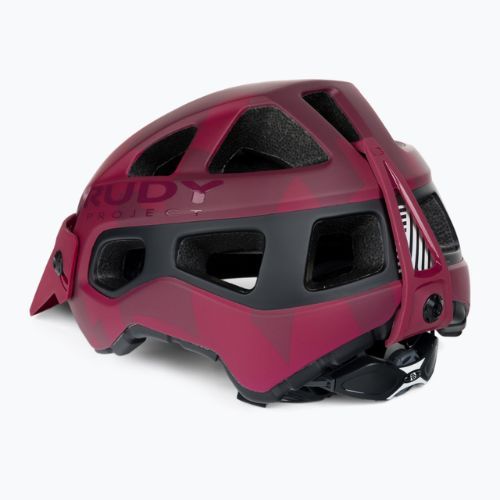 Kask rowerowy Rudy Project Protera + merlot matte