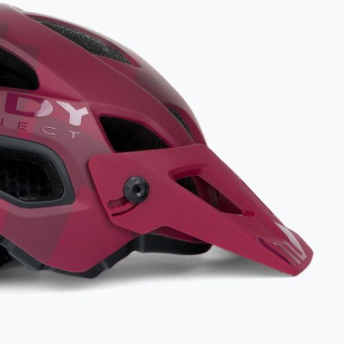 Kask rowerowy Rudy Project Protera + merlot matte