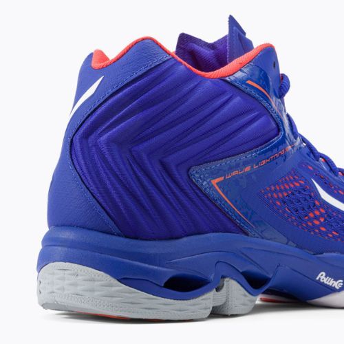 Buty do siatkówki męskie Mizuno Wave Lightning Z5 Mid niebieskie V1GA190500