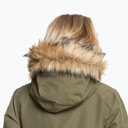 Kurtka snowboardowa damska ROXY Shelter green