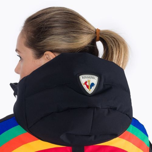 Kurtka narciarska damska Rossignol W Rainbow black