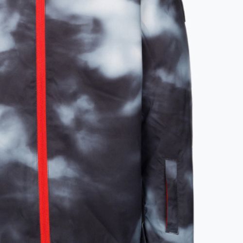 Kurtka snowboardowa dziecięca Quiksilver Mission Printed black particul