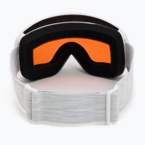 Gogle narciarskie dziecięce Marker 4:3 snow white/orange clarity
