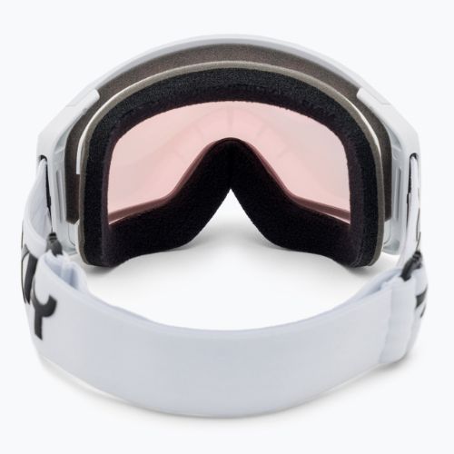 Gogle narciarskie Oakley Flight Tracker M factory pilot white/prizm snow hi pink iridium